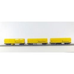 LUX H0 Kit AC composé des trois véhicule d'entretien 9130, 8830 et 9136