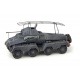 SdKfz 223, 4-rad, Funkwagen, MG34