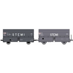 REE-Modeles Set de 2 trémies "STEMI"