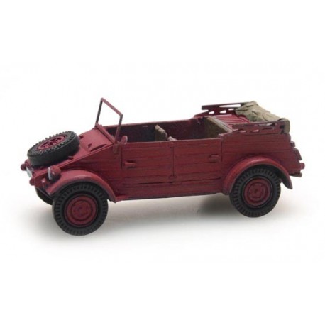 ARTITEC  Kübelwagen VW181 civile, rouge