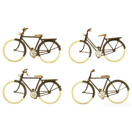 ARTITEC  Set de vélos allemands anciens