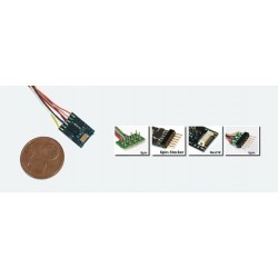 ESU LokPilot micro V4.0, DCC, 6-pin NEM651avec cable